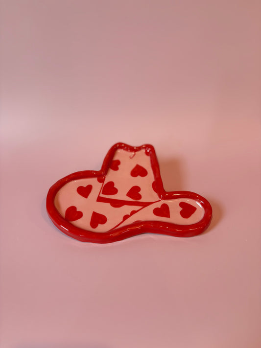 Rodeo hearts dish